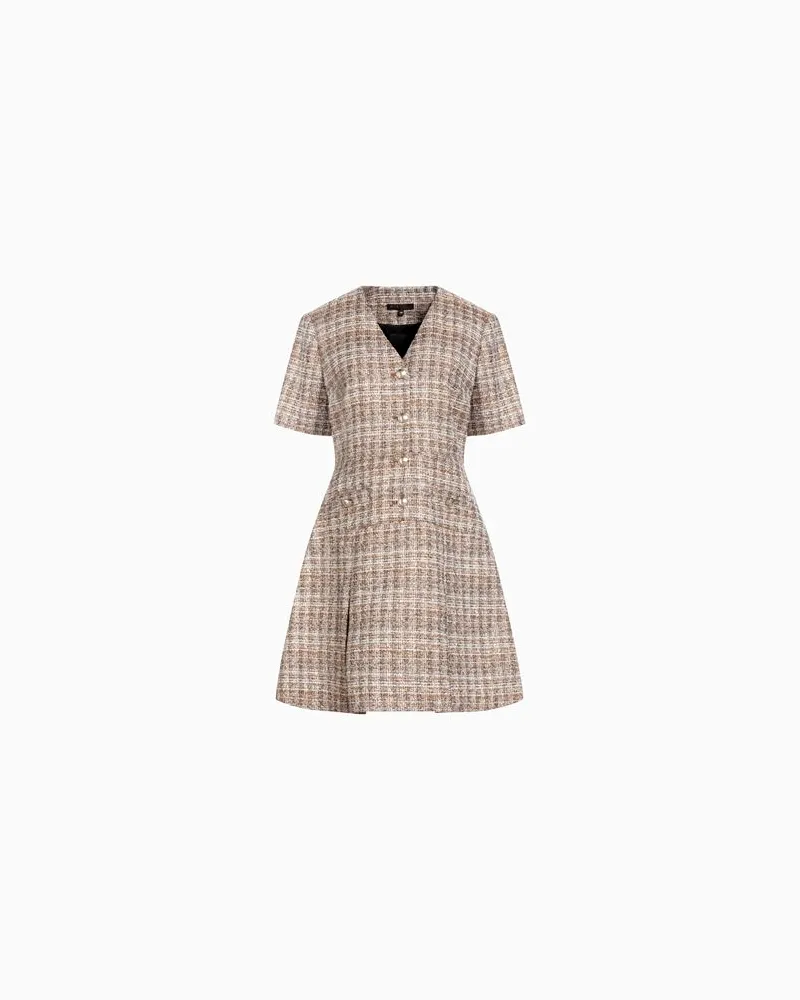 Maje KLEIDER - Mini-Kleiderauf YOOX.COM Beige