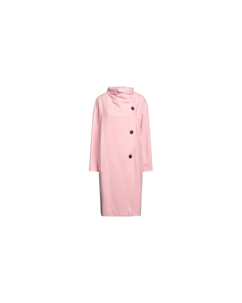 Erika Cavallini JACKEN & MÄNTEL - Mäntelauf YOOX.COM Hellrosa