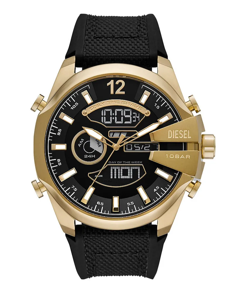 Diesel Armbanduhr Schwarz