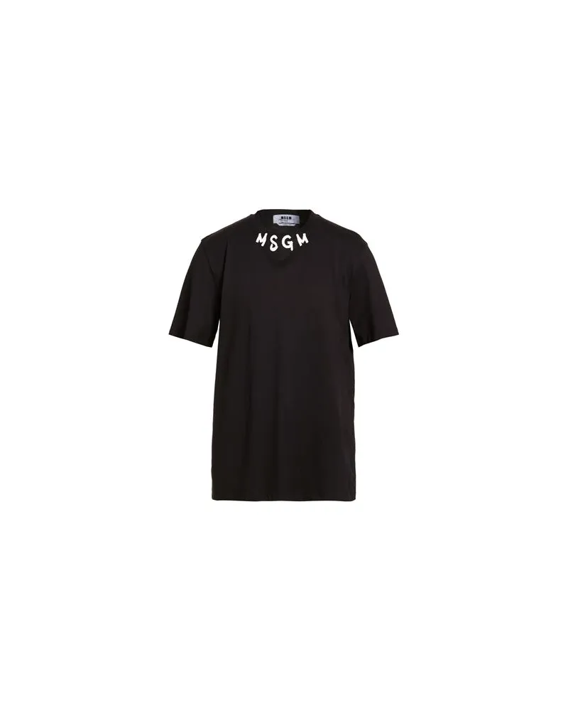 MSGM TOPS - T-shirtsauf YOOX.COM Schwarz