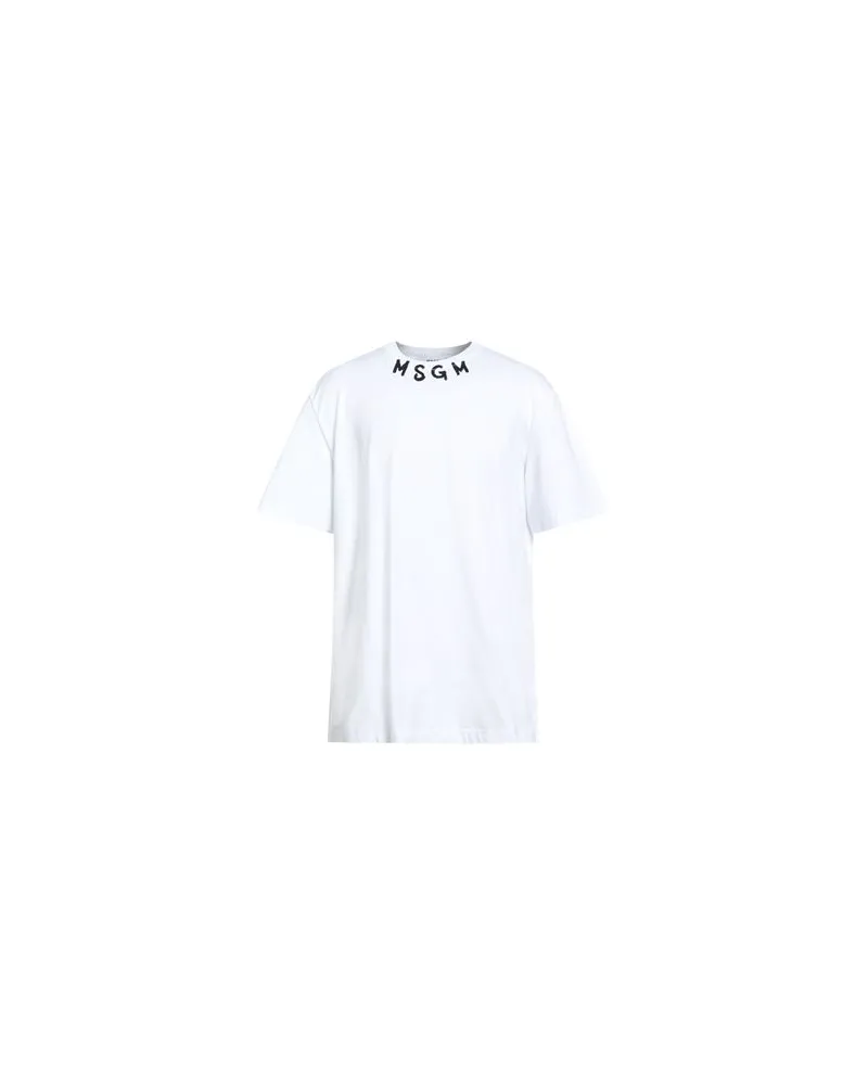 MSGM TOPS - T-shirtsauf YOOX.COM Weiß