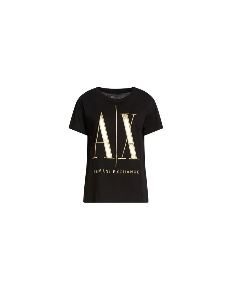 Armani Exchange TOPS - T-shirtsauf YOOX.COM Schwarz