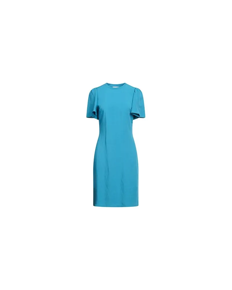 Camicettasnob KLEIDER - Midi-Kleiderauf YOOX.COM Azurblau