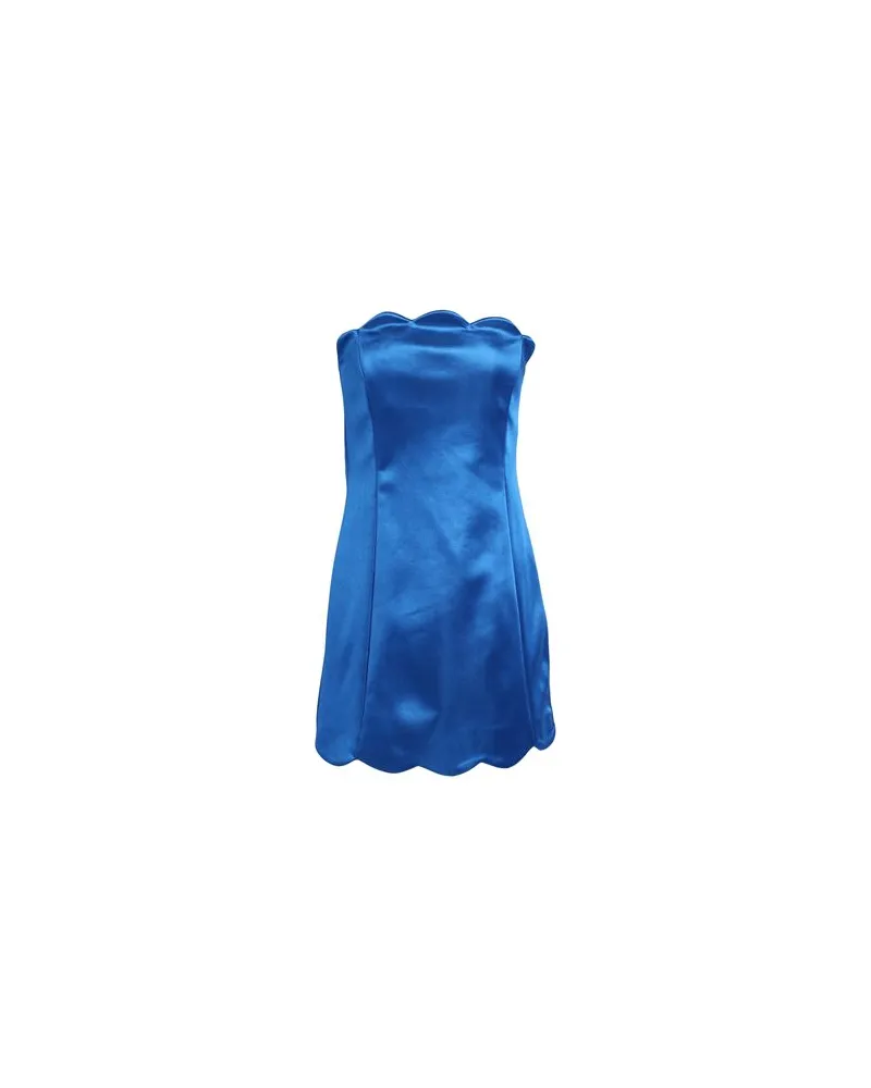 Topshop KLEIDER - Mini-Kleiderauf YOOX.COM Blau