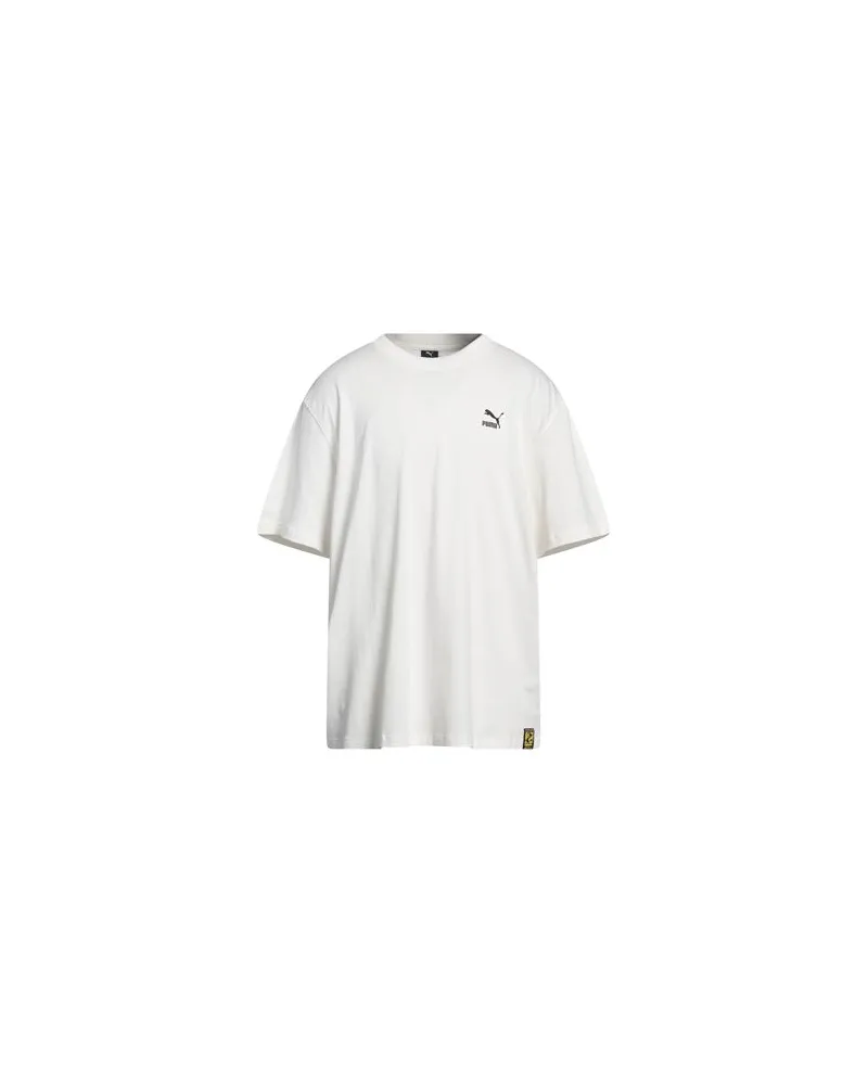 Puma TOPS - T-shirtsauf YOOX.COM Elfenbein