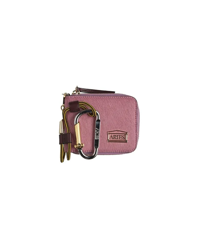 Aries Kleinlederwaren - Portemonnaies mit Tragriemenauf YOOX.COM Rosa