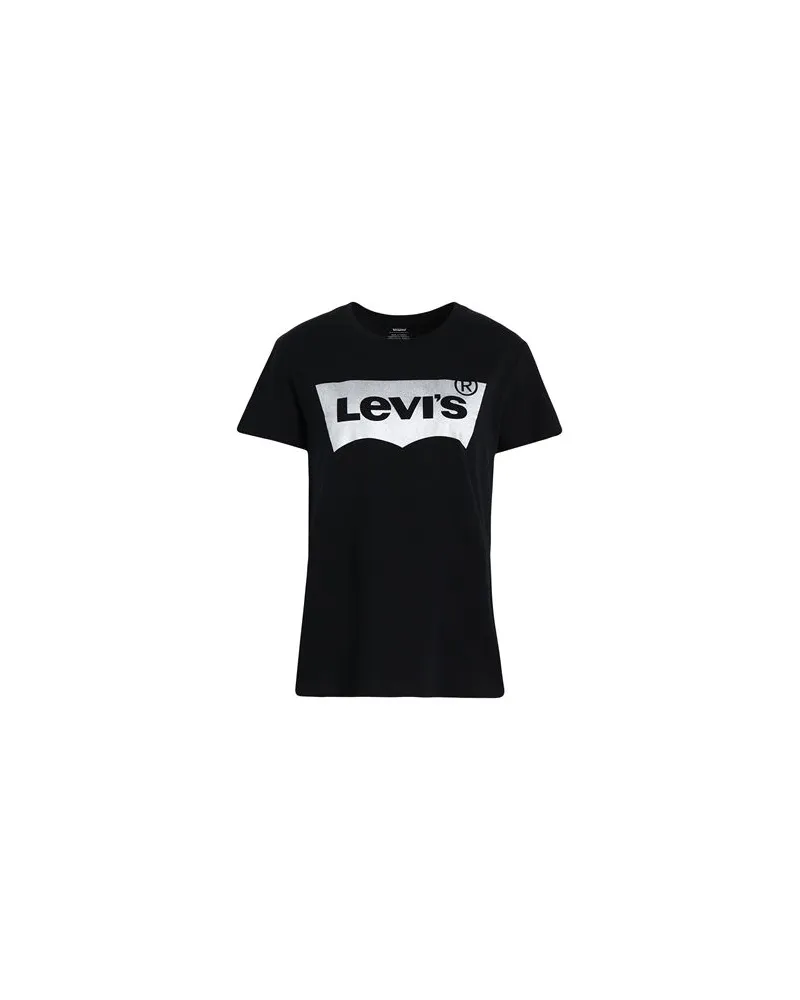 Levi's THE PERFECT TEE   - TOPS - T-shirtsauf YOOX.COM Schwarz