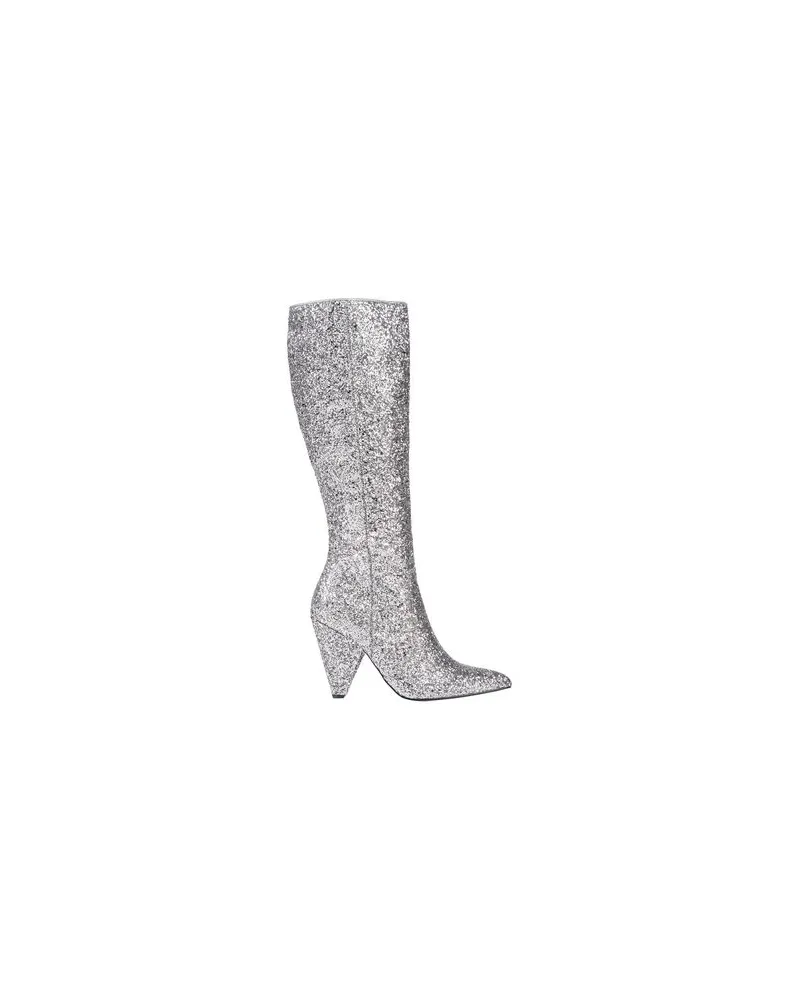 Liu Jo SCHUHE - Stiefelauf YOOX.COM Silber