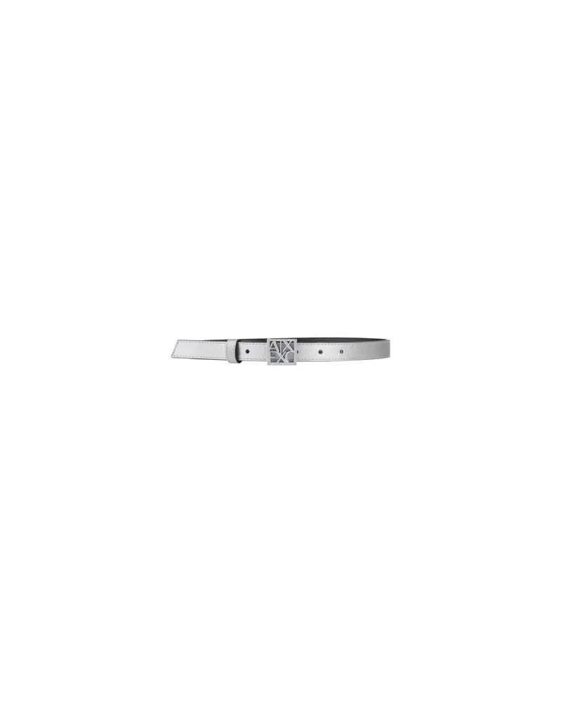 Armani Exchange Kleinlederwaren - Gürtelauf YOOX.COM Silber