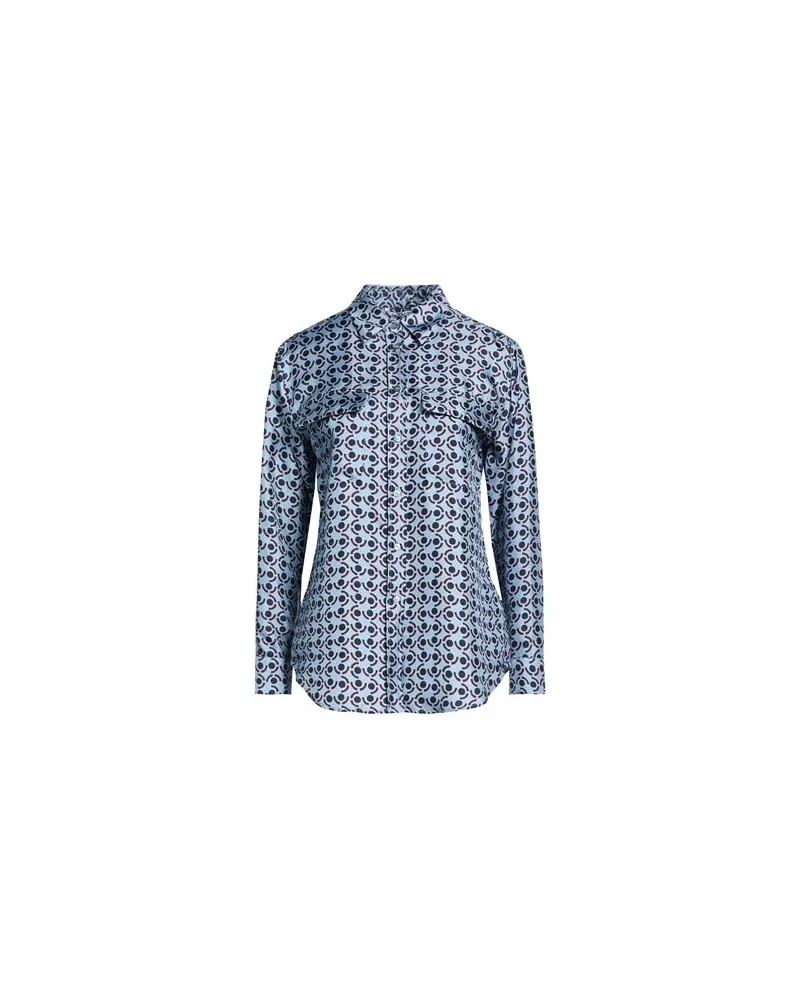 Caliban TOPS - Hemdenauf YOOX.COM Taubenblau
