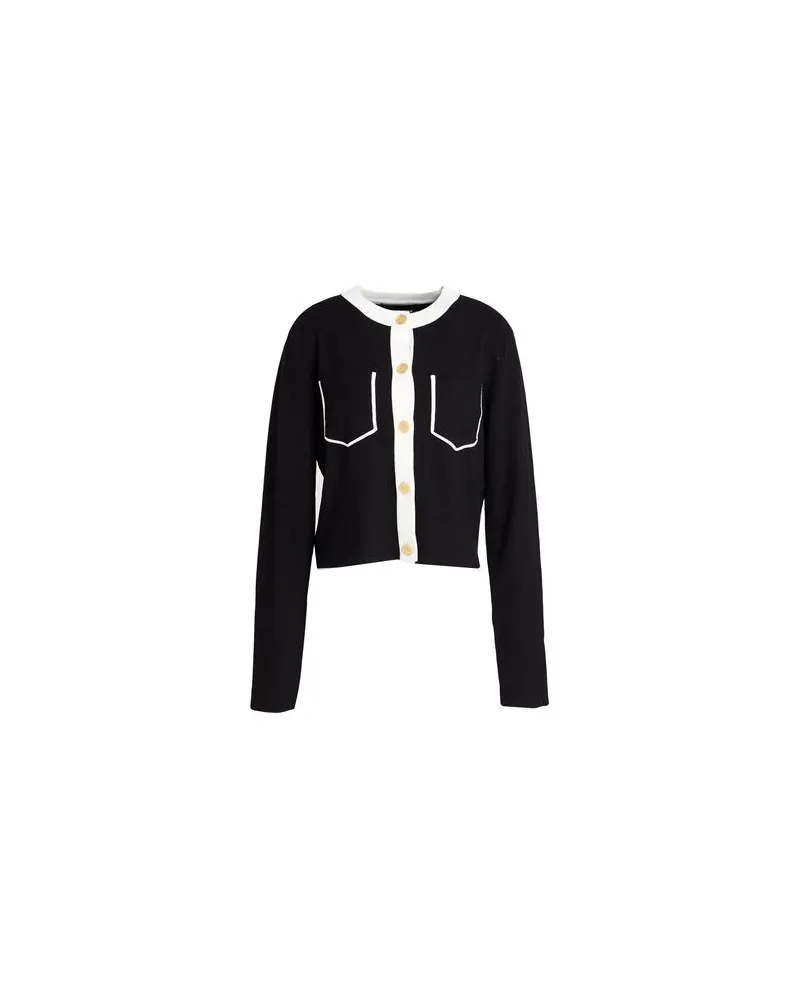 Karl Lagerfeld STRICKWAREN - Strickjackenauf YOOX.COM Schwarz