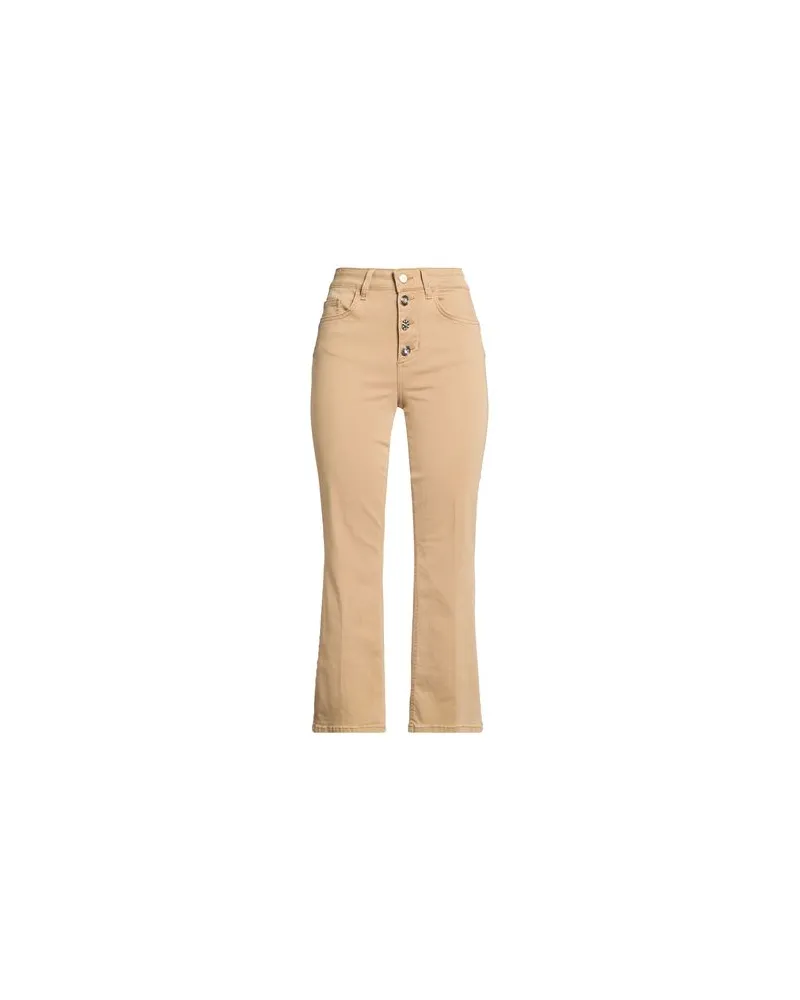 Liu Jo HOSEN & RÖCKE - Jeanshosenauf YOOX.COM Beige