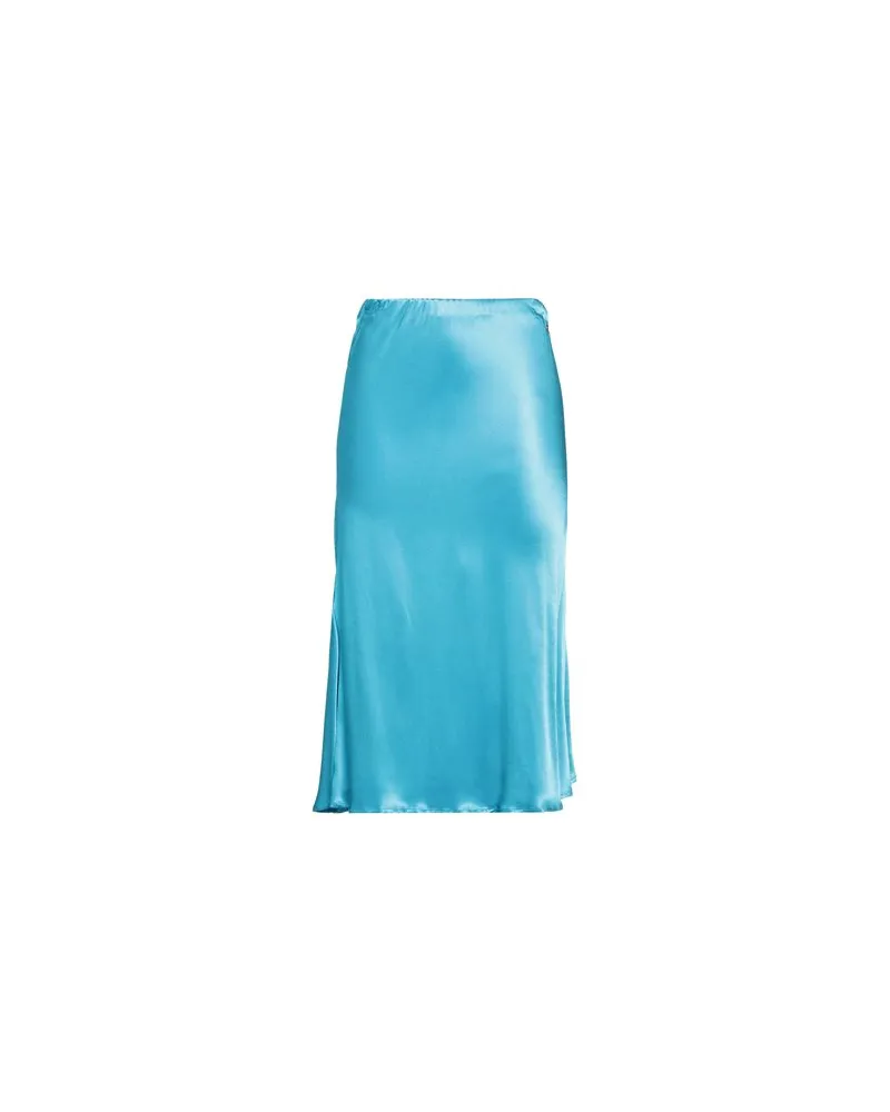 KONTATTO HOSEN & RÖCKE - Midi-Röckeauf YOOX.COM Azurblau