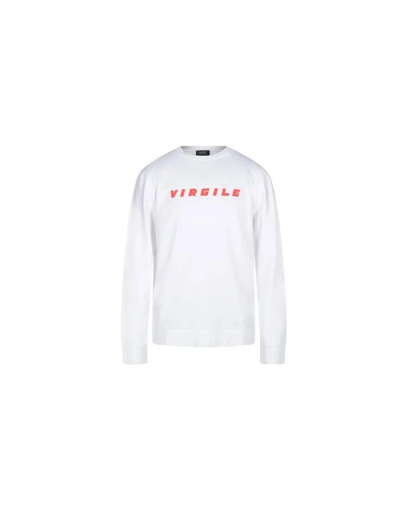 A.P.C. TOPS - Sweatshirtsauf YOOX.COM Weiß
