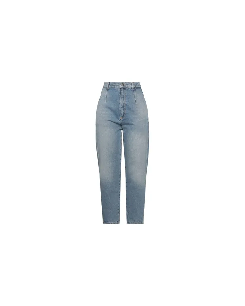 Twin-Set HOSEN & RÖCKE - Jeanshosenauf YOOX.COM Blau