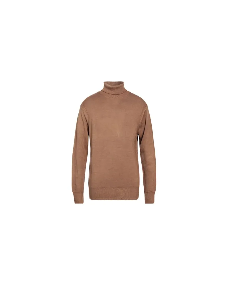 HOSIO STRICKWAREN - Rollkragenpulloverauf YOOX.COM Kamel