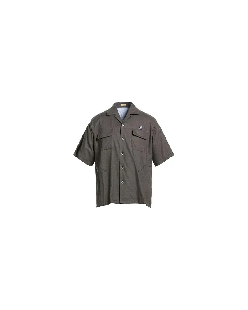 Undercover THE SHEPHERD - TOPS - Hemdenauf YOOX.COM Braungrau