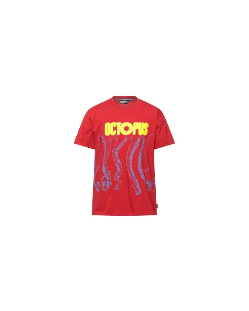 Octopus TOPS - T-shirtsauf YOOX.COM Rot