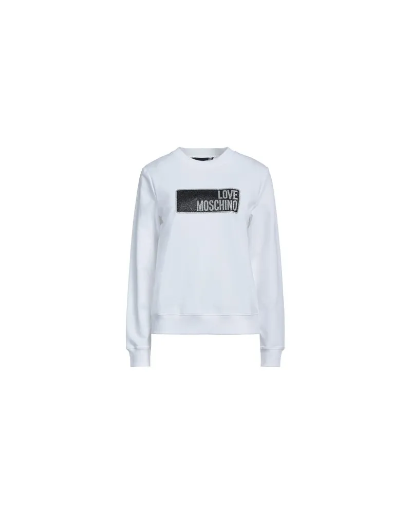 Moschino TOPS - Sweatshirtsauf YOOX.COM Weiß