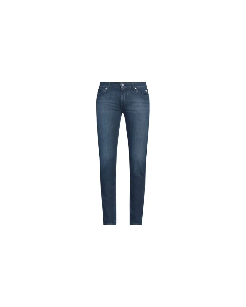 Roy Roger's HOSEN & RÖCKE - Jeanshosenauf YOOX.COM Blau