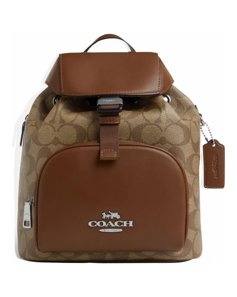 Coach Rucksack Braun