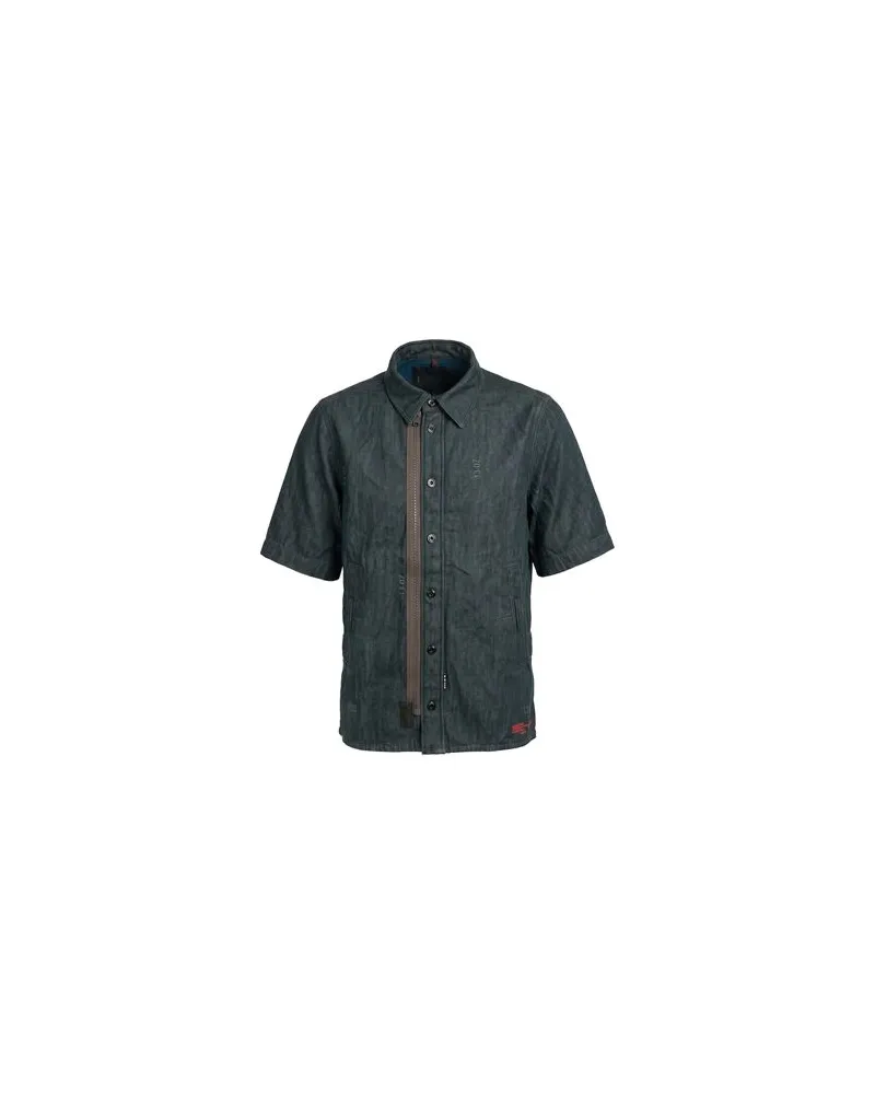 G-STAR RAW TOPS - Jeanshemdenauf YOOX.COM Blau
