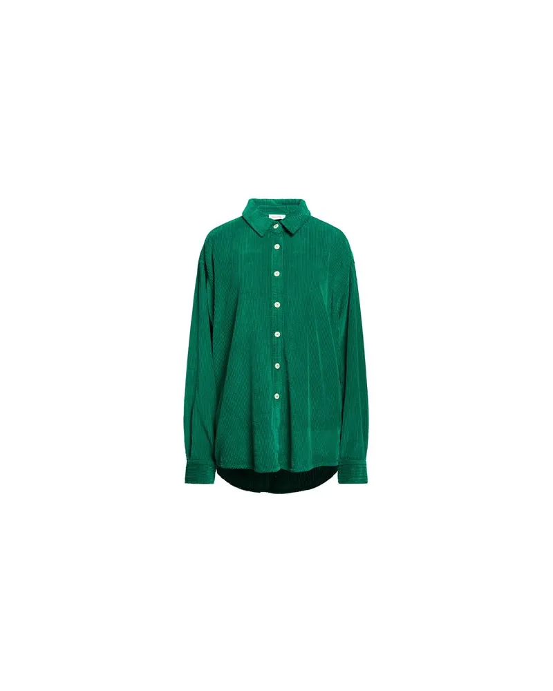 American Vintage TOPS - Hemdenauf YOOX.COM Smaragdgrün