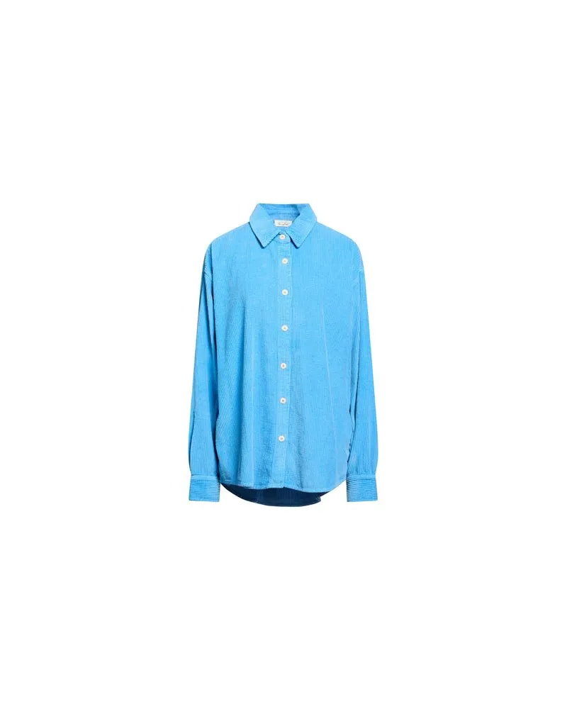 American Vintage TOPS - Hemdenauf YOOX.COM Azurblau