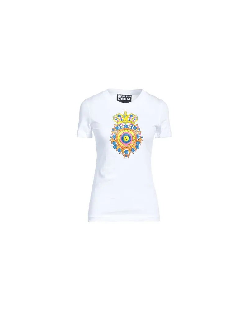 Versace Jeans TOPS - T-shirtsauf YOOX.COM Weiß