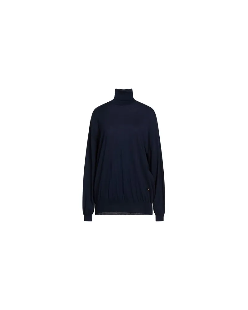 Moschino STRICKWAREN - Rollkragenpulloverauf YOOX.COM Nachtblau