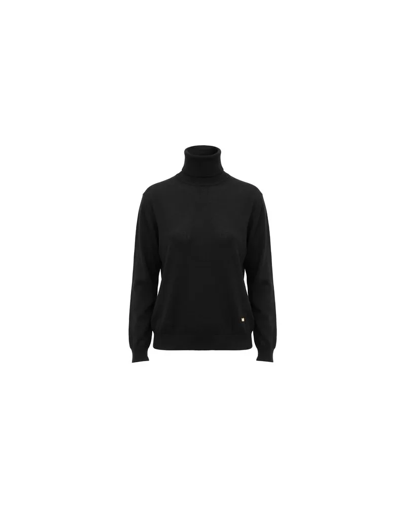 Moschino STRICKWAREN - Rollkragenpulloverauf YOOX.COM Schwarz