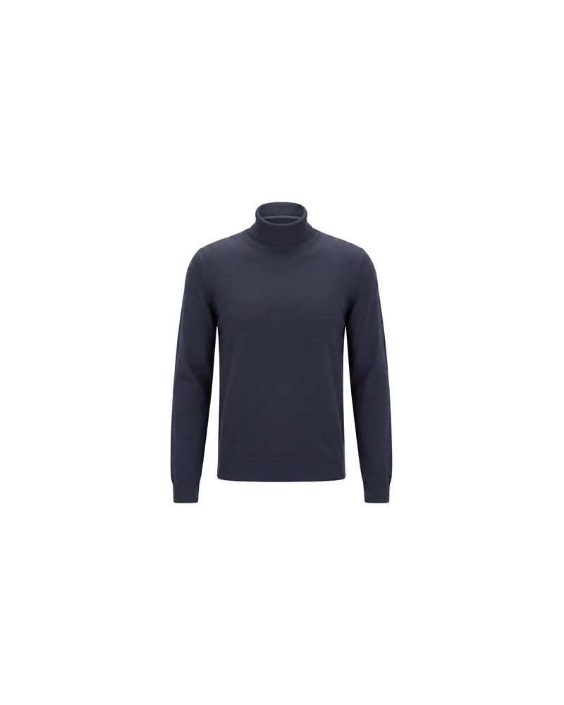 cinque STRICKWAREN - Rollkragenpulloverauf YOOX.COM Marineblau