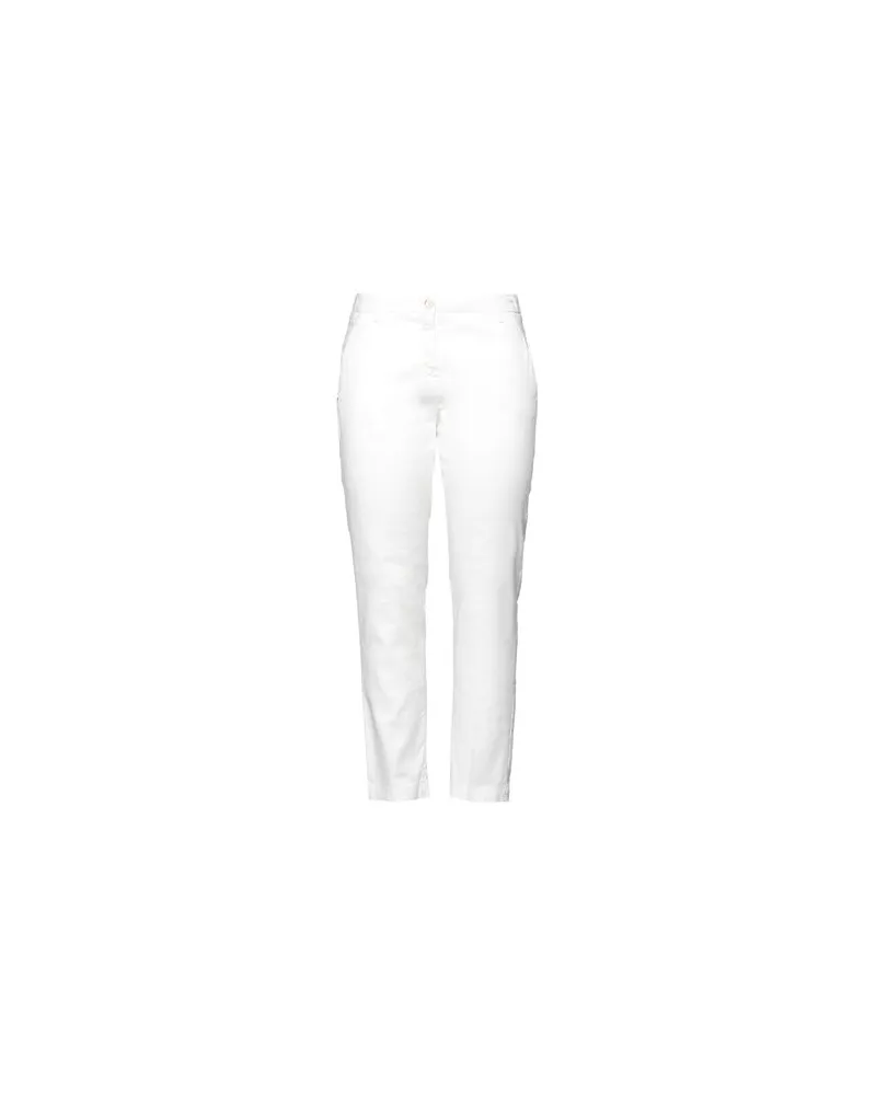 Re-HasH HOSEN & RÖCKE - Hosenauf YOOX.COM Weiß
