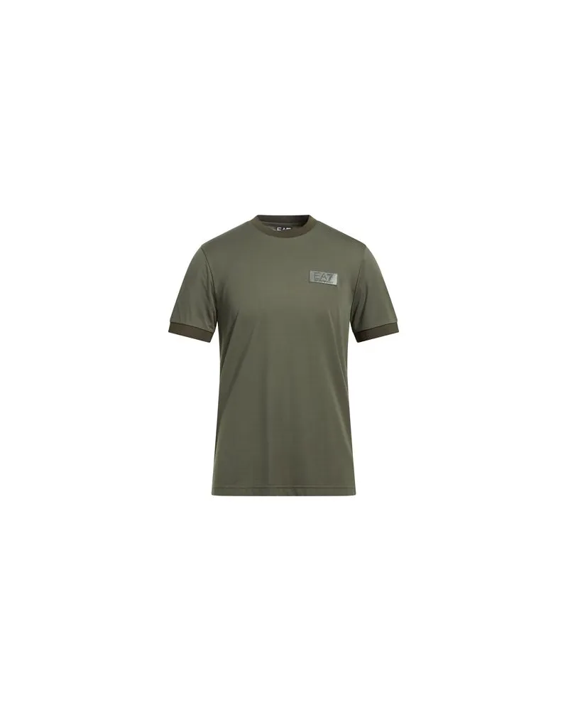 EA7 TOPS - T-shirtsauf YOOX.COM Militärgrün