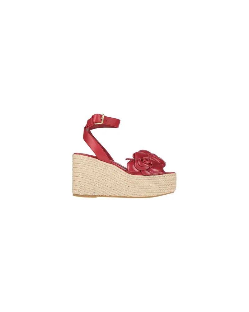 Valentino Garavani ATELIER SHOES - SCHUHE - Espadrillesauf YOOX.COM Ziegelrot