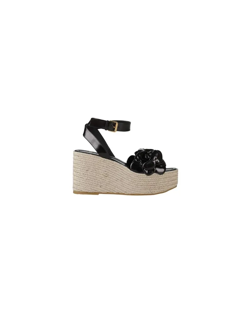 Valentino Garavani ATELIER SHOES - SCHUHE - Espadrillesauf YOOX.COM Schwarz