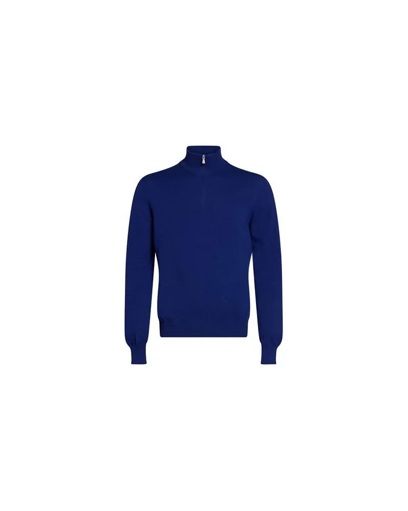 Gran Sasso STRICKWAREN - Rollkragenpulloverauf YOOX.COM Blau