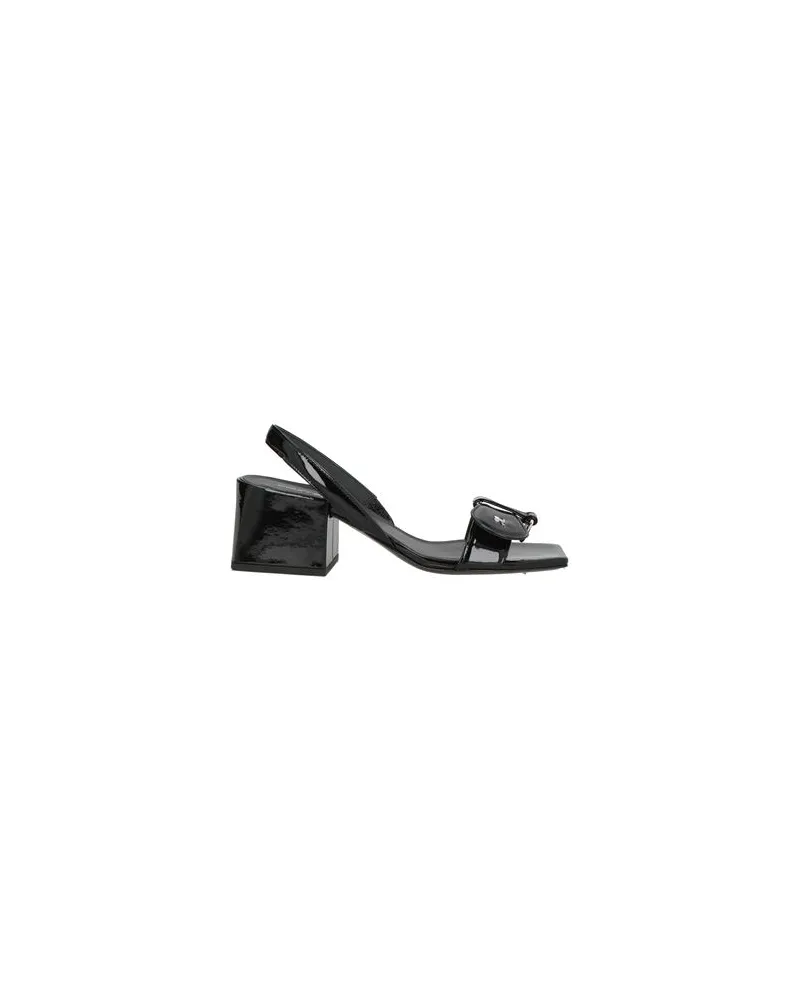 Courrèges SCHUHE - Sandalenauf YOOX.COM Schwarz