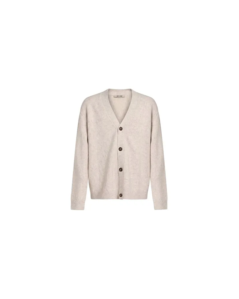 Only & Sons STRICKWAREN - Strickjackenauf YOOX.COM Beige