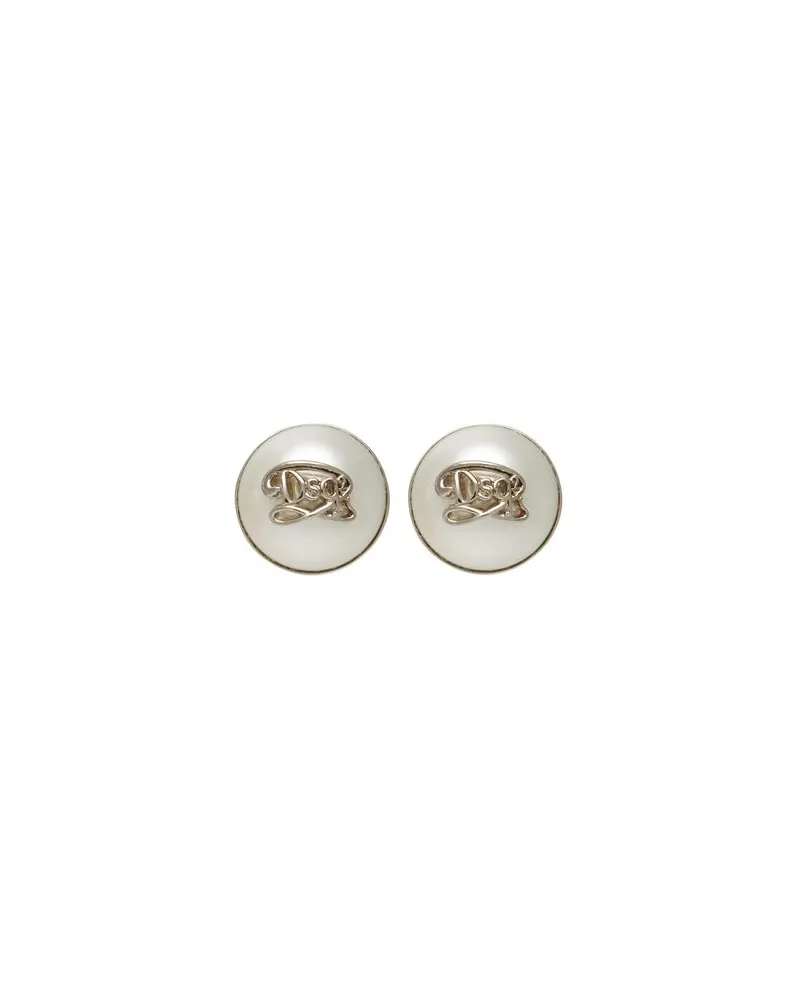 Dsquared2 SCHMUCK und UHREN - Ohrringeauf YOOX.COM Weiß