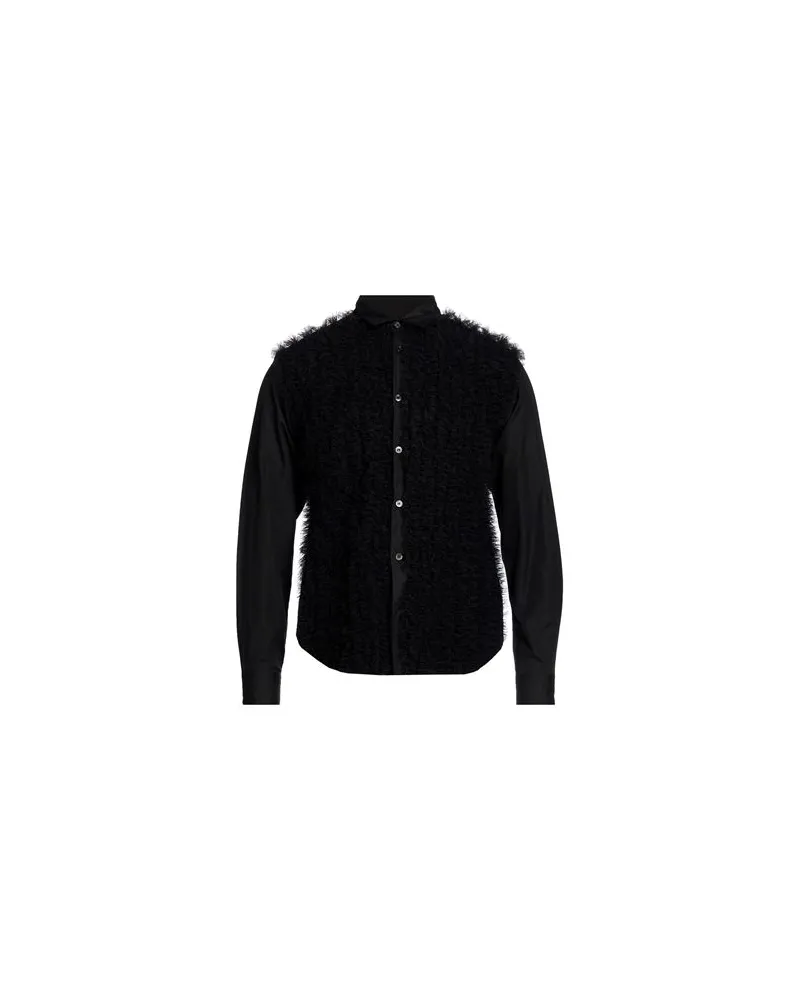 Comme des Garçons HOMME PLUS - TOPS - Hemdenauf YOOX.COM Schwarz