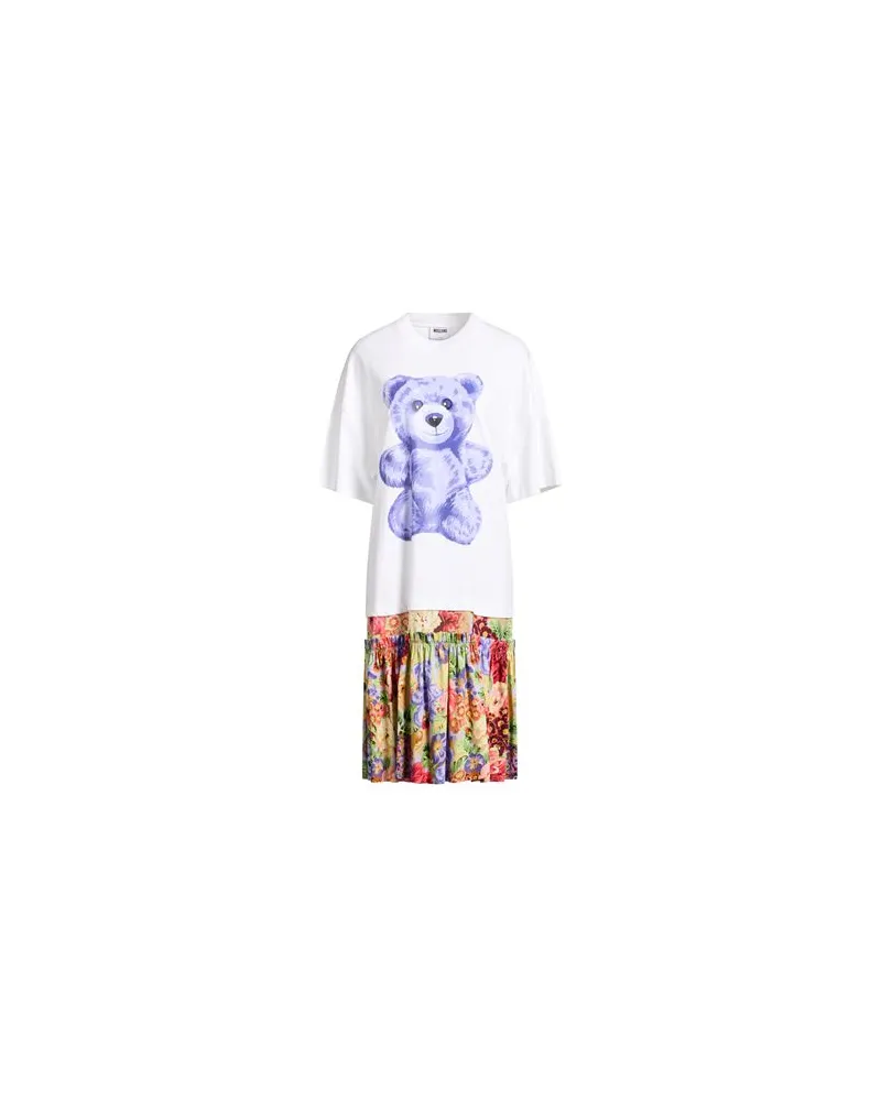 Moschino KLEIDER - Midi-Kleiderauf YOOX.COM Weiß