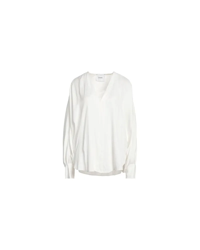 NUDE TOPS - Topsauf YOOX.COM Weiß