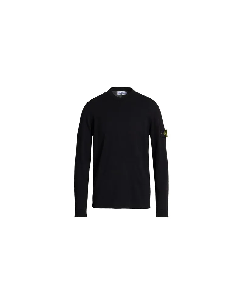 Stone Island STRICKWAREN - Pulloverauf YOOX.COM Schwarz