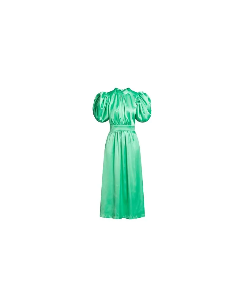 ROTATE Birger Christensen KLEIDER - Midi-Kleiderauf YOOX.COM Limettengrün