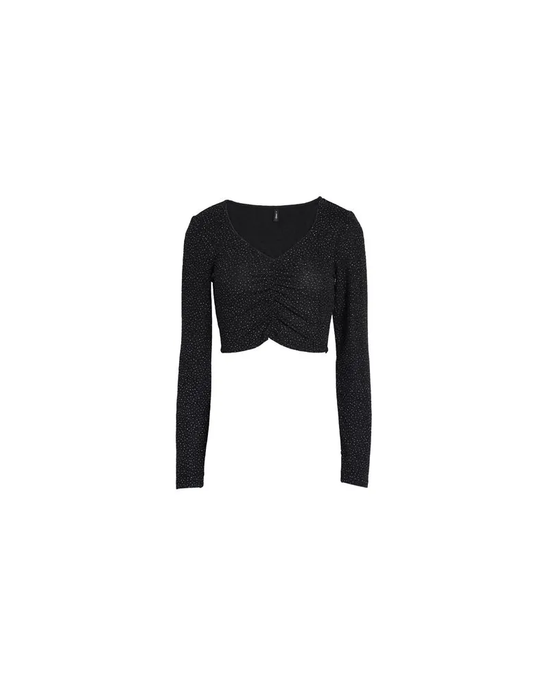 only TOPS - Topsauf YOOX.COM Schwarz