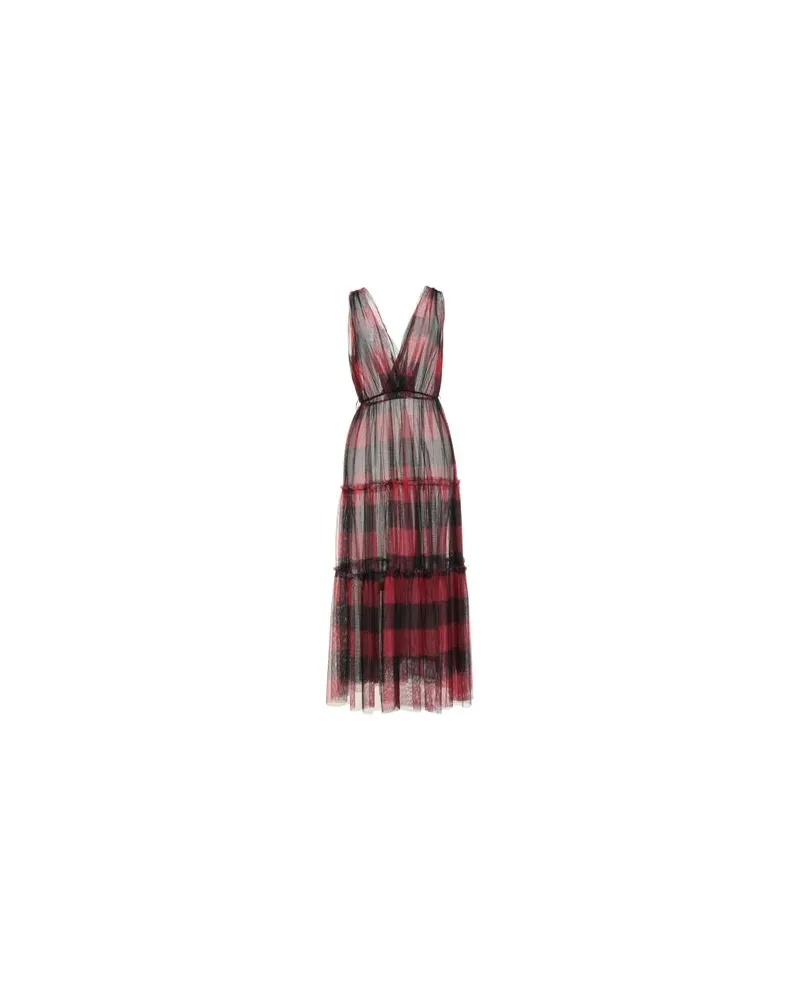 VICOLO KLEIDER - Midi-Kleiderauf YOOX.COM Rot