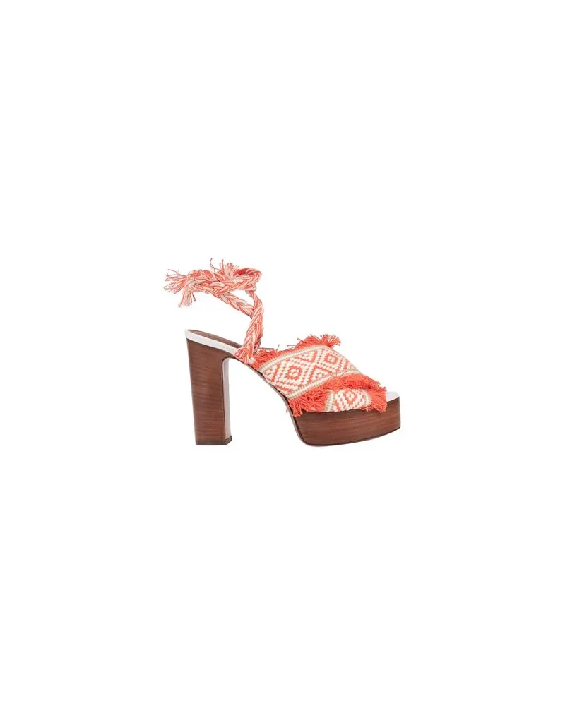 L'Autre Chose SCHUHE - Sandalenauf YOOX.COM Orange