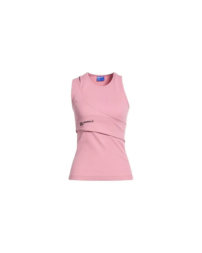 Karl Lagerfeld TOPS - Tank Topsauf YOOX.COM Rosa