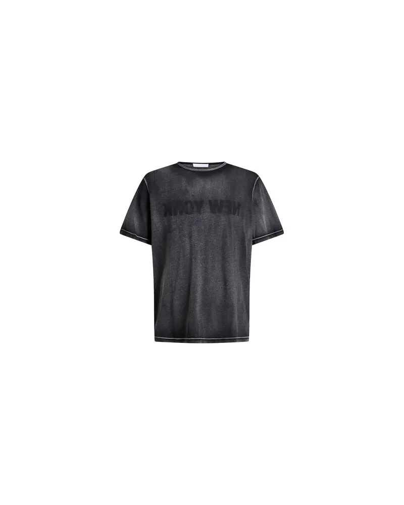 Helmut Lang TOPS - T-shirtsauf YOOX.COM Schwarz